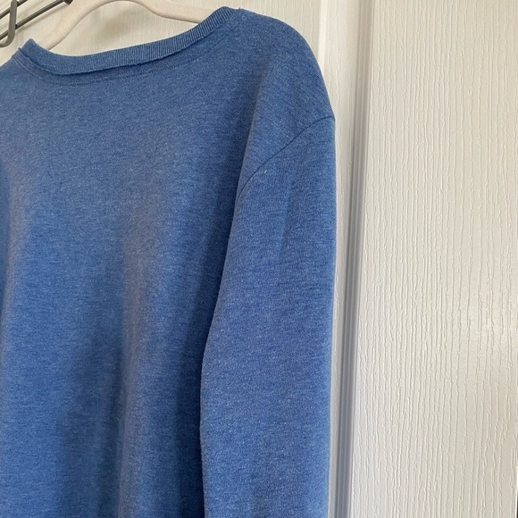 Well worn Weekend Wanderer crewneck XL sweatshirt Blue white - Picture 10 of 12